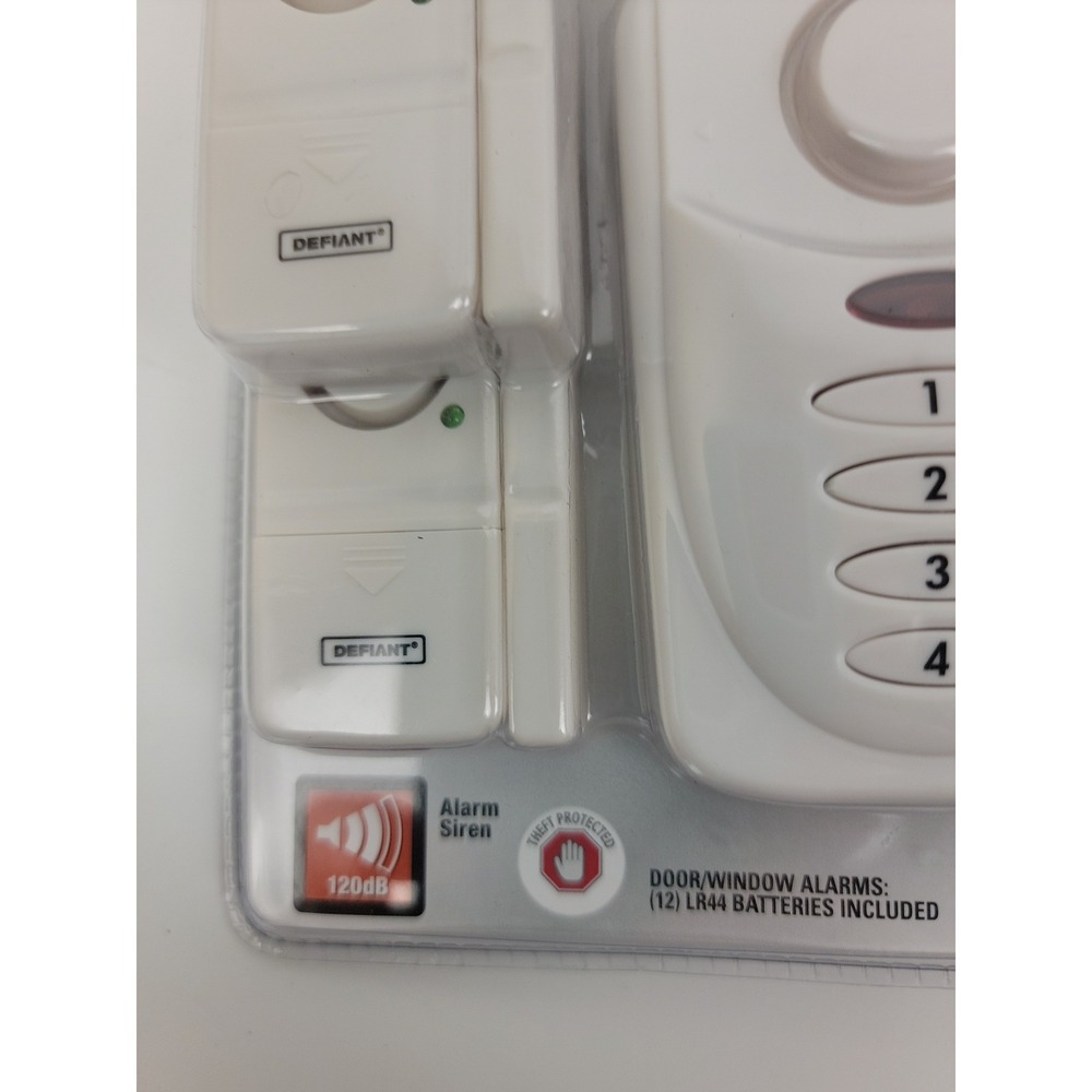 Defiant Wireless Alarm Multipack 120dB Security Door Window Keypad 1001090458 - Picture 3 of 9